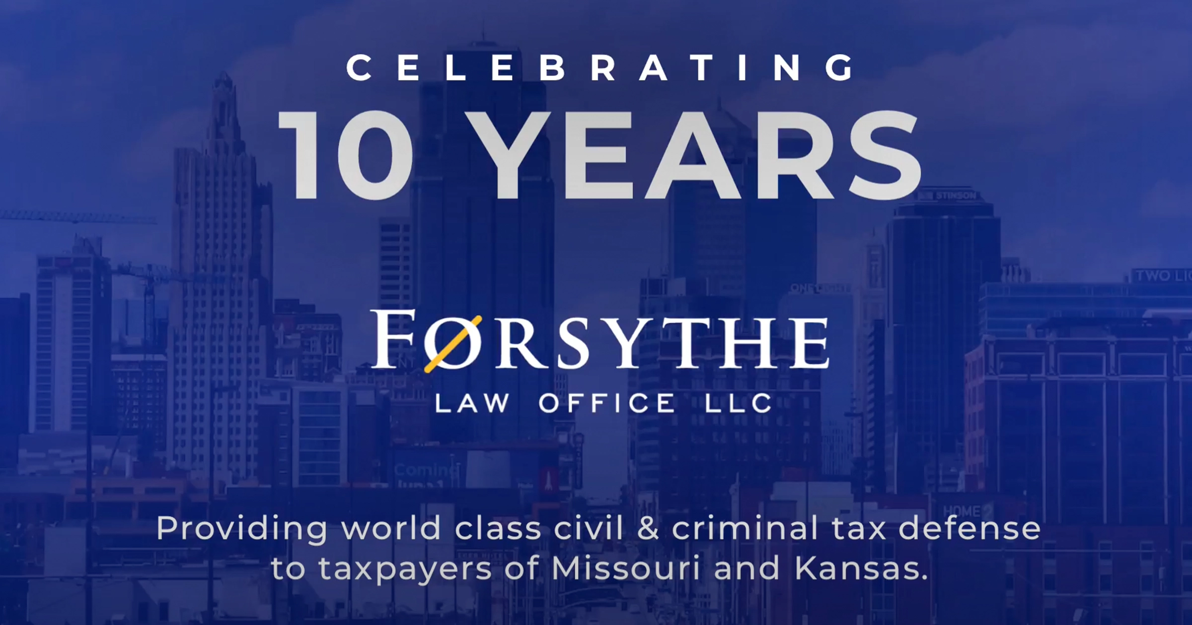 Forsythe Law Offices: A Decade of Practice in Civil & Criminal Tax Defense